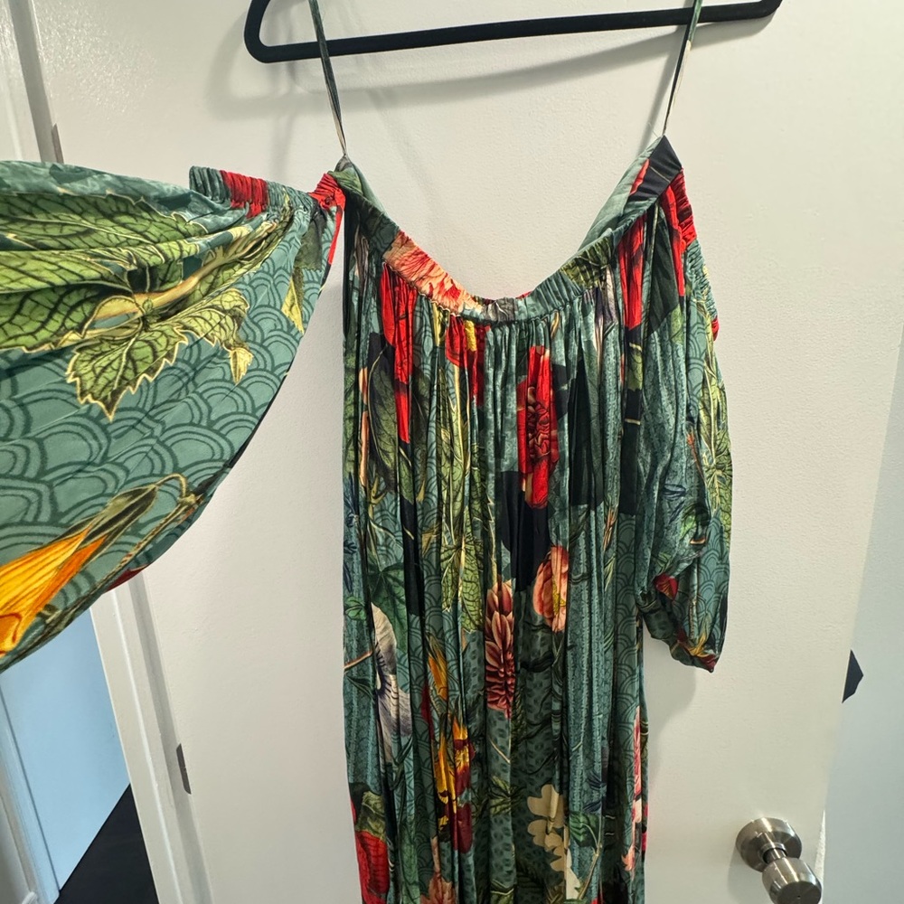 Maxi dress - coloful and flowing - Picture 5 of 5